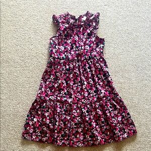 J. Crew Crewcuts Floral Pink Kids Dress (size 10) - worn once, great condition!